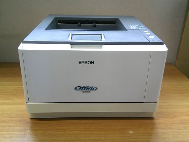 ● 中古レーザープリンタ / EPSON LP-S310N / 印字枚数:6,646枚 / 自動両面印刷対応 / トナー・メンテナンスユニットなし ●拍卖