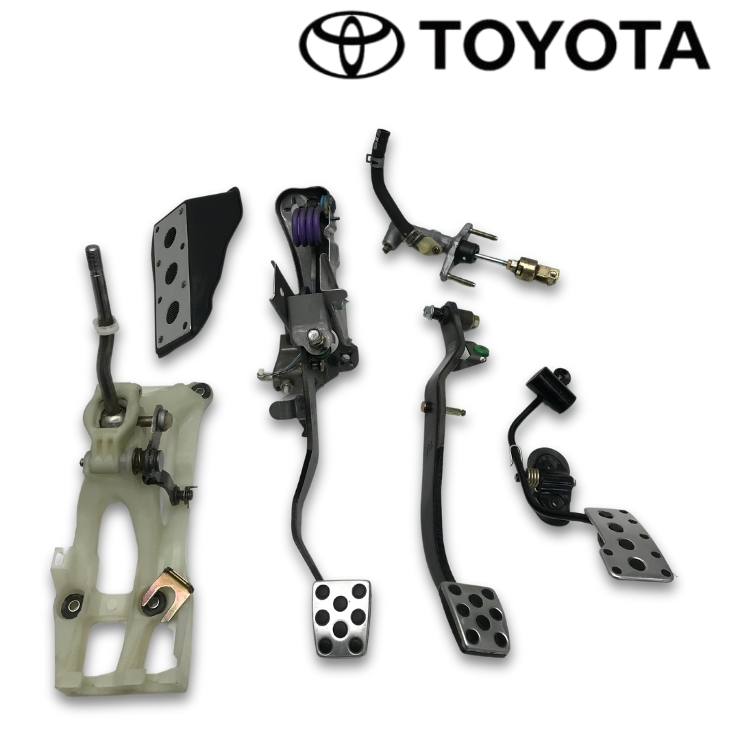 ☆希少! 程度良好! セリカ ZZT231 純正 アクセルペダル ブレーキペダル クラッチペダル シフト レバー付 即決☆拍卖