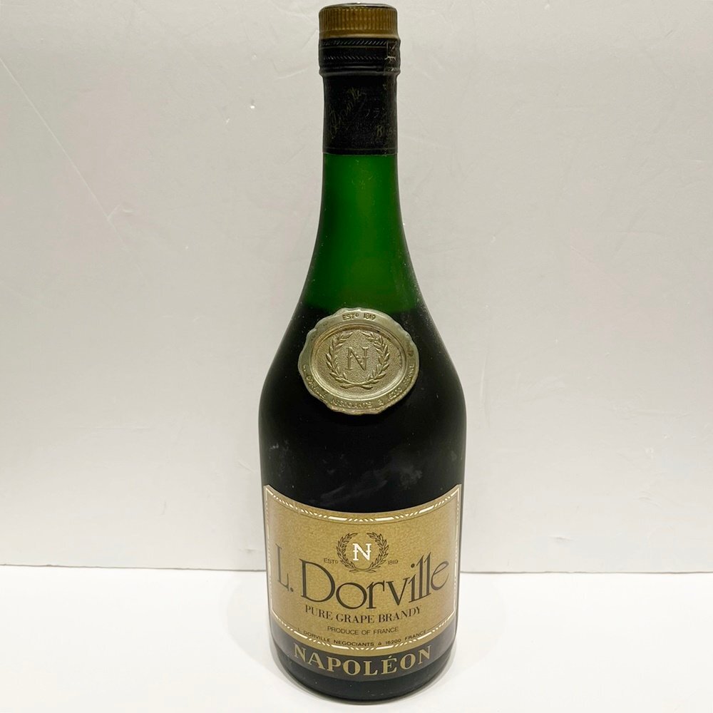 TO1 未開栓 ドーヴィル L.Dorville ナポレオン ブランデー 700ml 40%拍卖