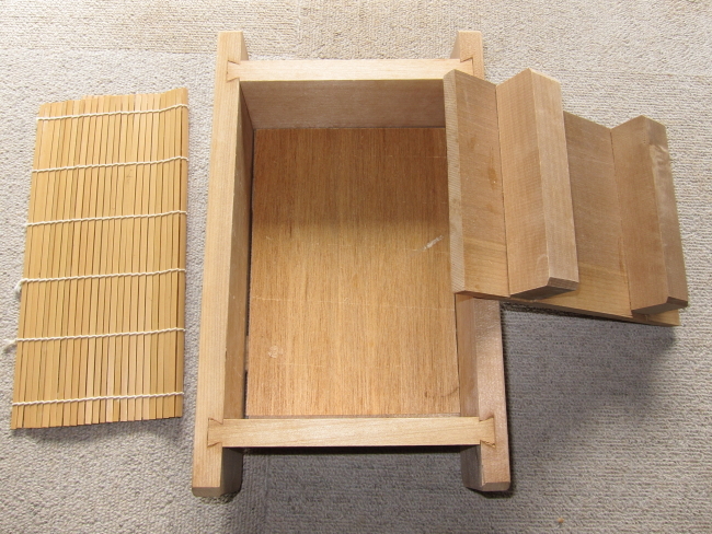 ☆★ 押し寿司の型 巻きす セット 使用品 ☆★拍卖