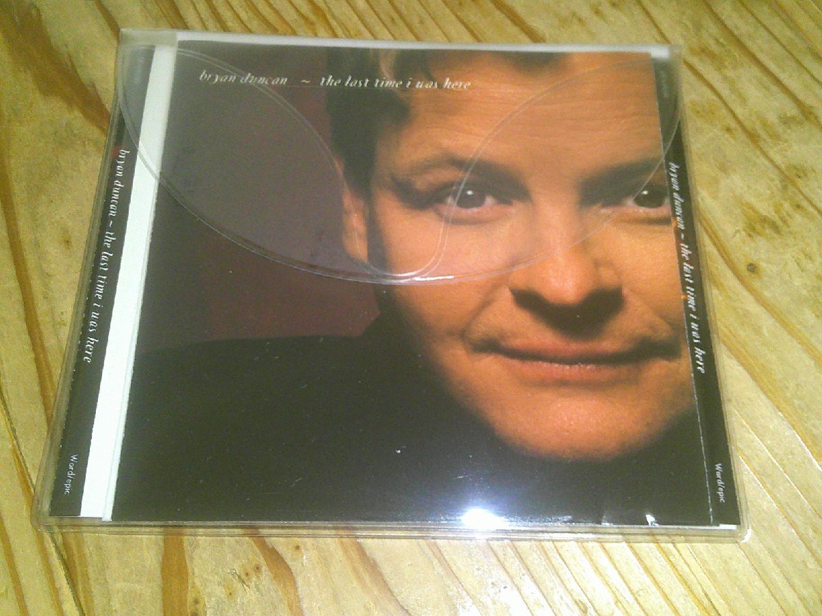 CD:BRYAN DUNCAN THE LAST TIME I WAS HERE ブライアン・ダンカン:AOR:CCM拍卖