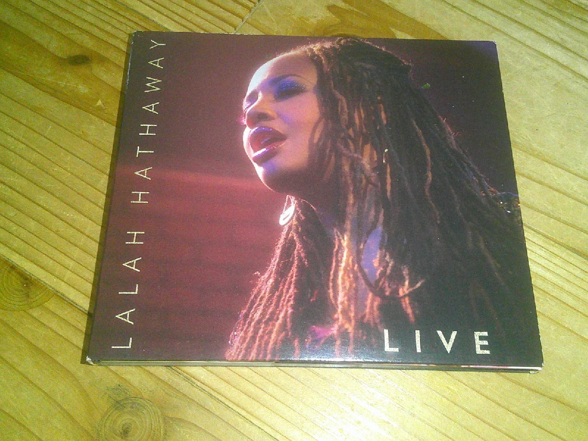 CD:LALAH HATHAWAY LIVE レイラ・ハサウェイ:デジパック仕様拍卖