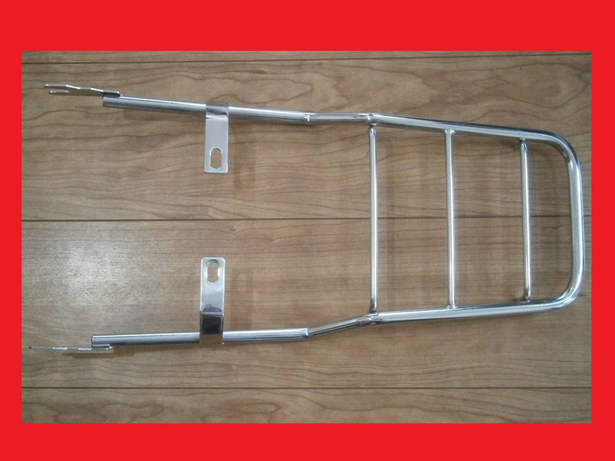 【新品!リアキャリア】★スーパーカブ.50.70.90.CM.角目.カスタム.ステンレス製.キャンプツーリング.ソロキャン.HA02.JA10.JA07.カブ110★拍卖