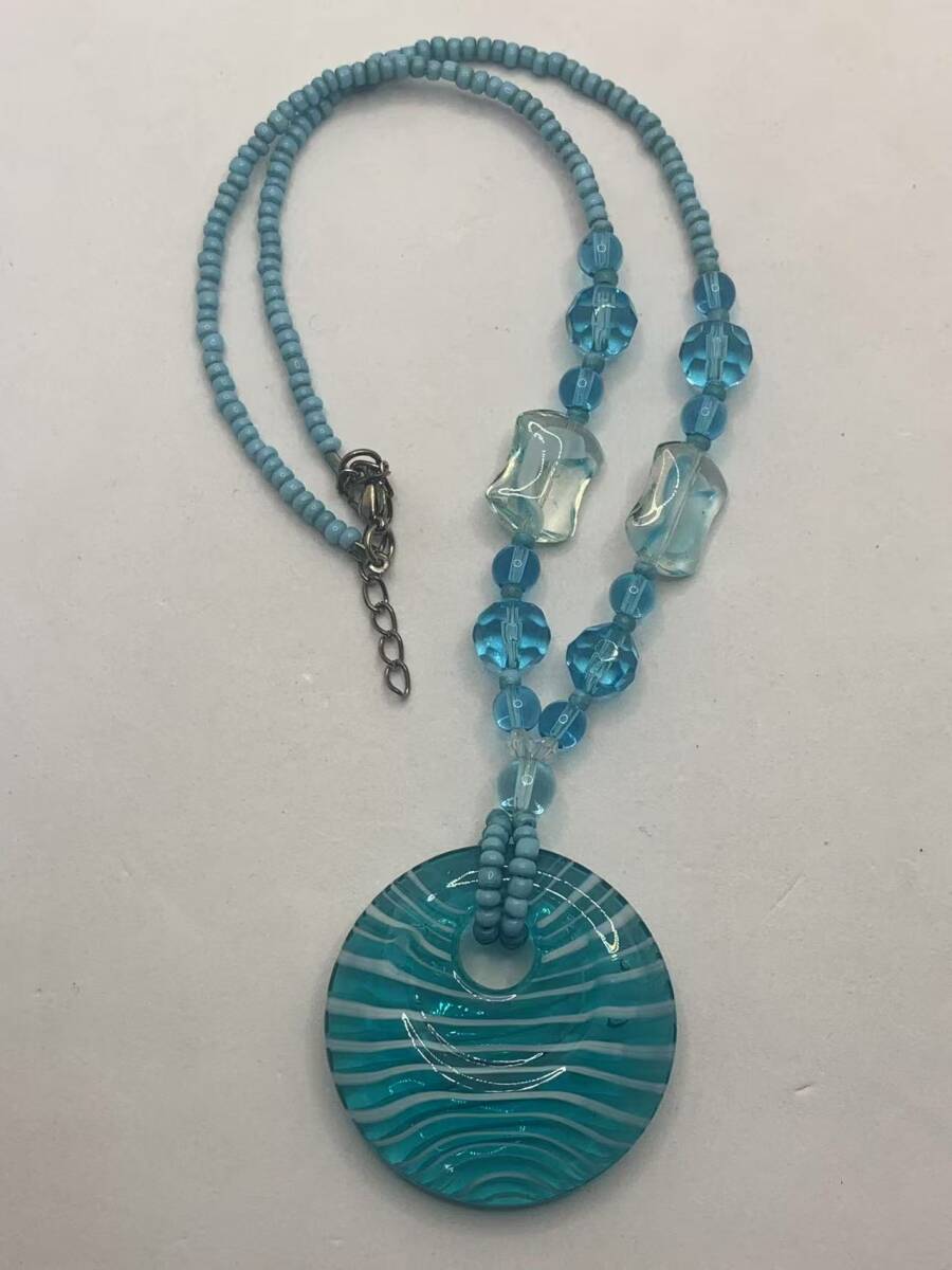 中古 ネックレス ガラス② 111782拍卖