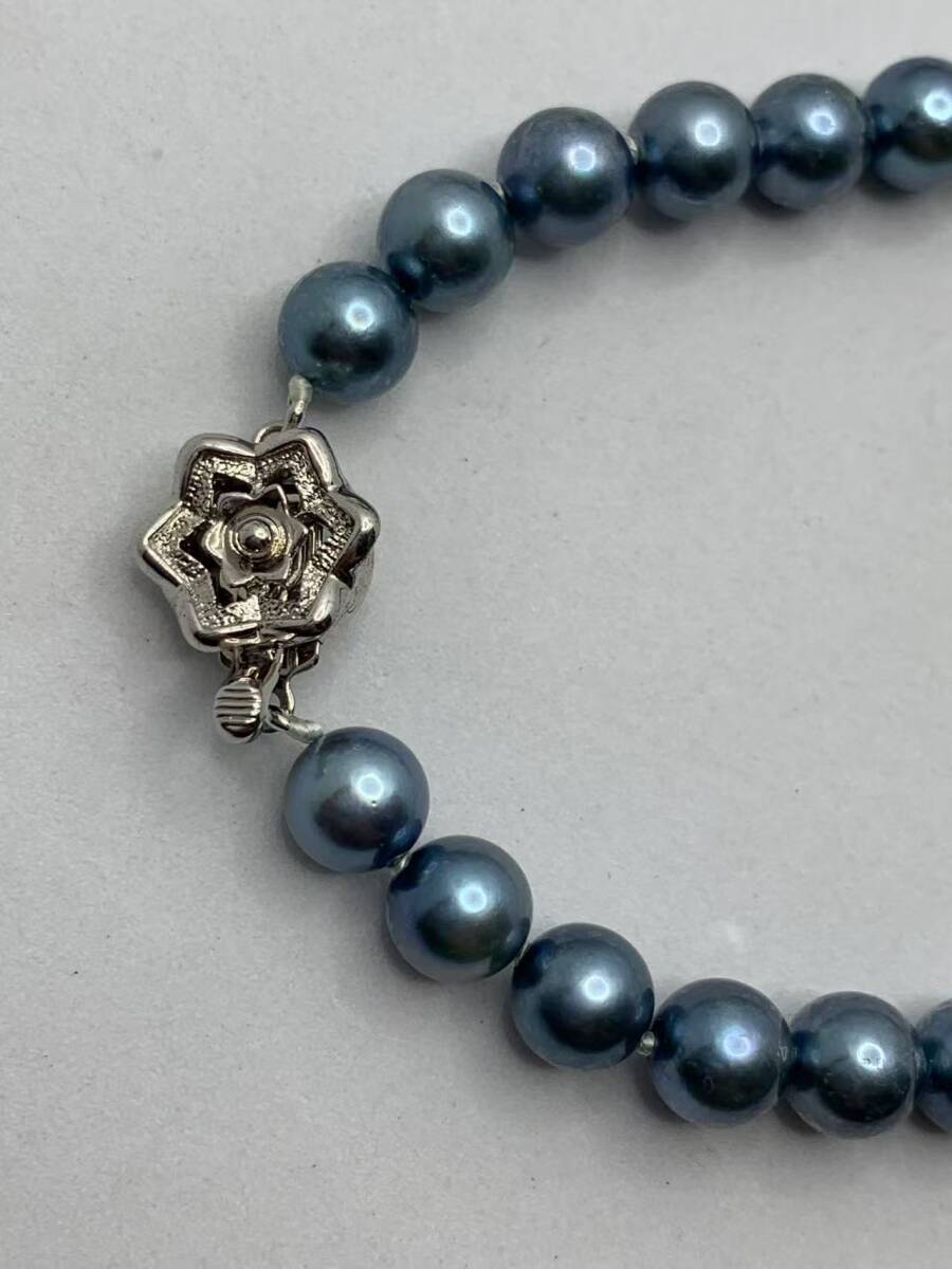 中古 あこや真珠(着色) ネックレス 811550拍卖