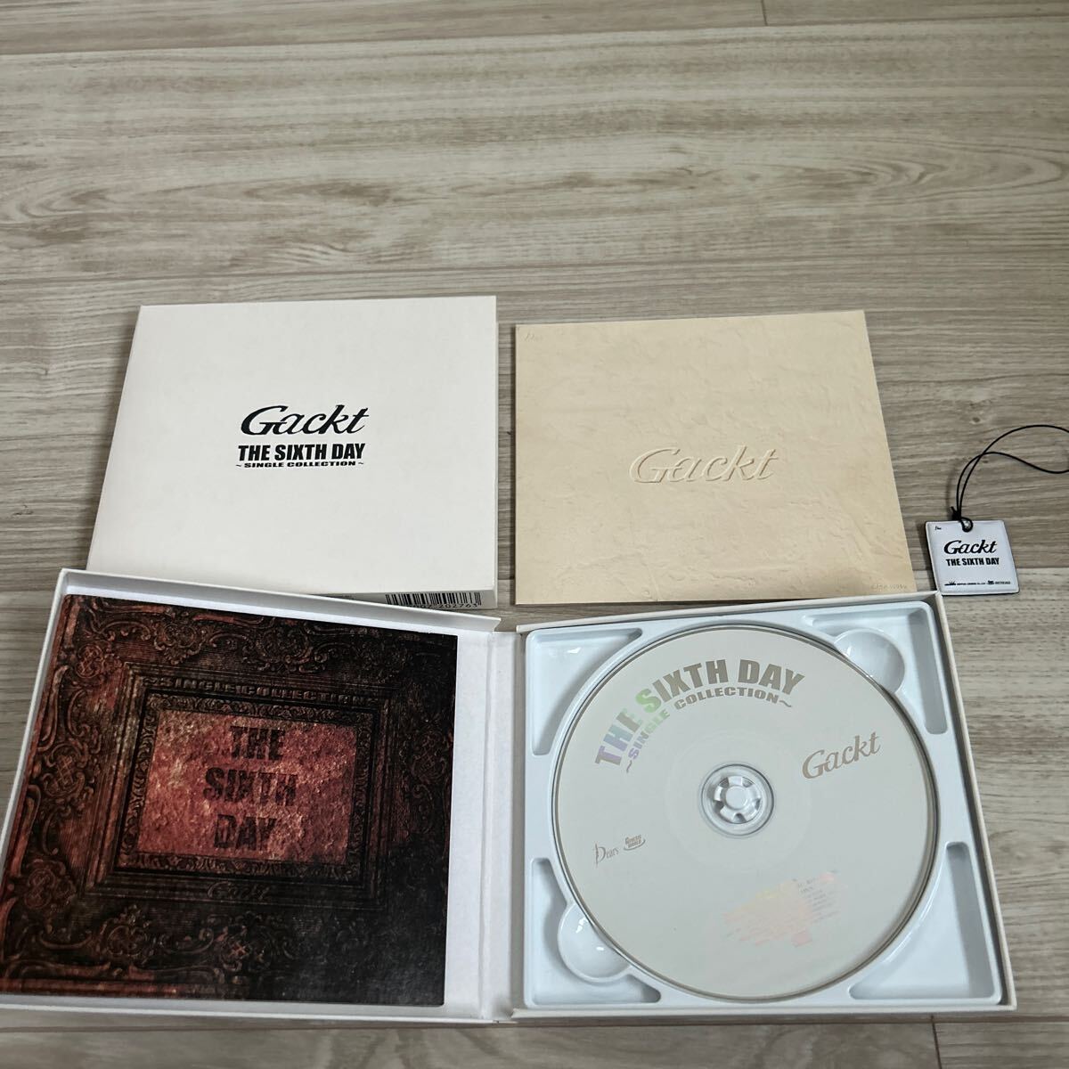 GACKT CD THE SIXTH DAY single collection 初回限定盤 ベストアルバム ガクト vanilla mizerable 君のためにできること another world 拍卖