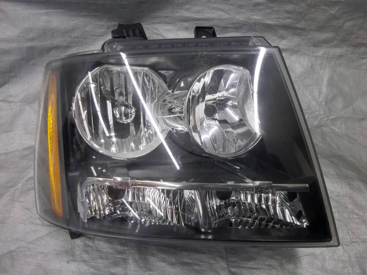 ●●2504-C23L 07y-14y シボレー アバランチ タホ サバーバン 純正 右 ヘッドライト (F 00H TG1 052) (15895613)拍卖