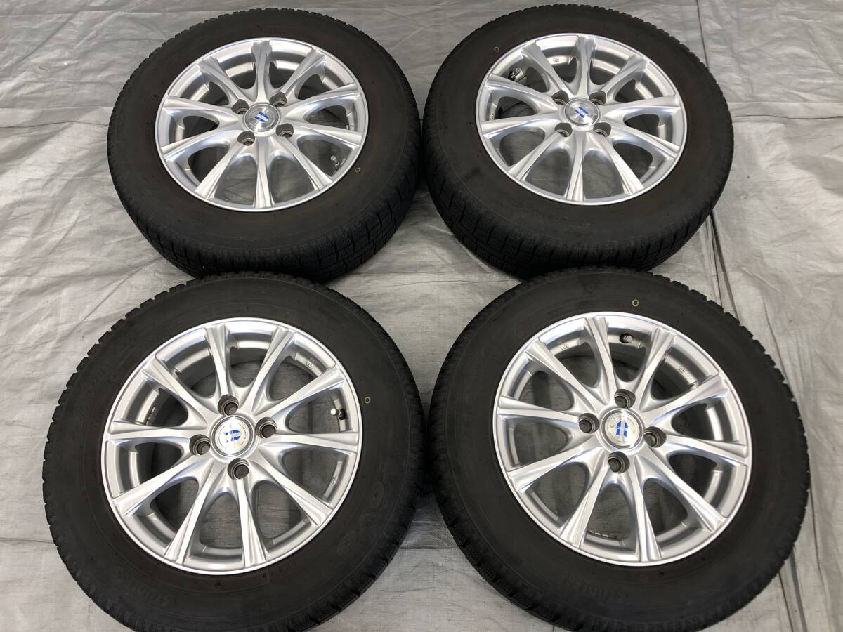 □□2504-178 NEXTA 14in 5.5J +45 4H-100 トーヨー ガリットG5 165/70R14 4本セット アクア スペイド マーチ ヴィッツ ソリオ デリカD2拍卖