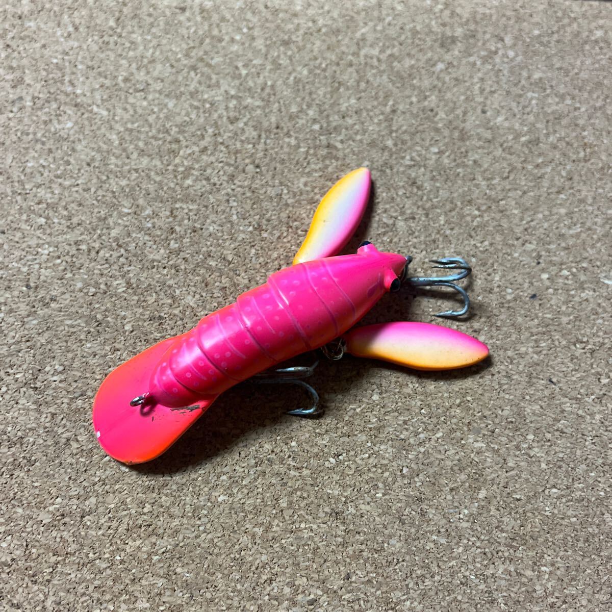 中古品 メーカー不明 ザリガニ風クランクベイト 詳細不明拍卖