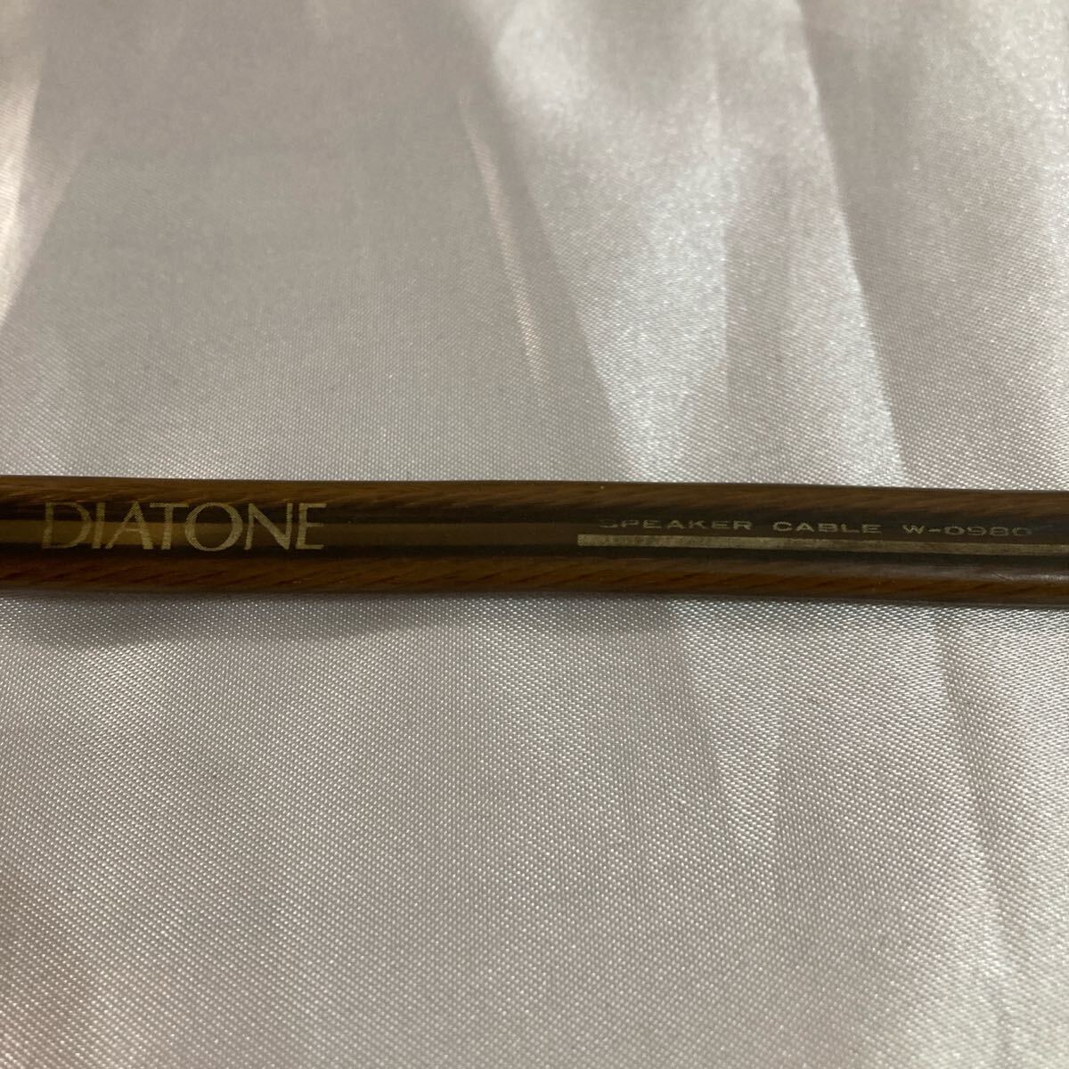 美品 スピーカーケーブル 三菱電機 W 0980 ダイヤトーン DIATONE拍卖