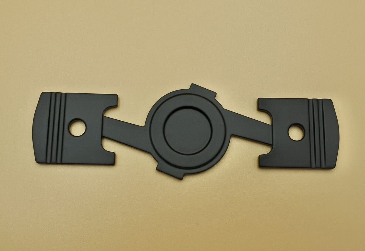 スバル SUBARU Boxer 水平対向Handmade Emblem オリジナル 手作りエンブレム (艶消しブラック)拍卖