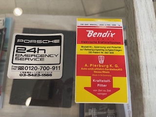■激レア!! 未使用 PORSCHE ポルシェエマージェンシーサービスシール 等 2枚セット拍卖