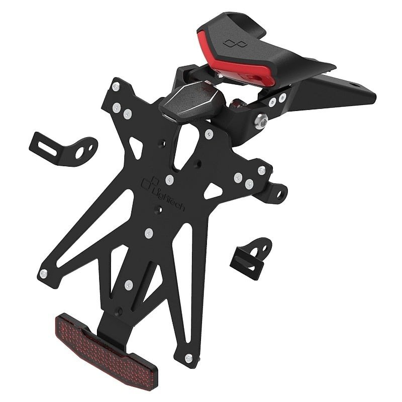 【国内在庫】LIGHTECH アジャスタブル ナンバープレートホルダー KTM 790 DUKE '18-20 / '23-24 / 890 DUKE / R '20-23 デューク ★拍卖