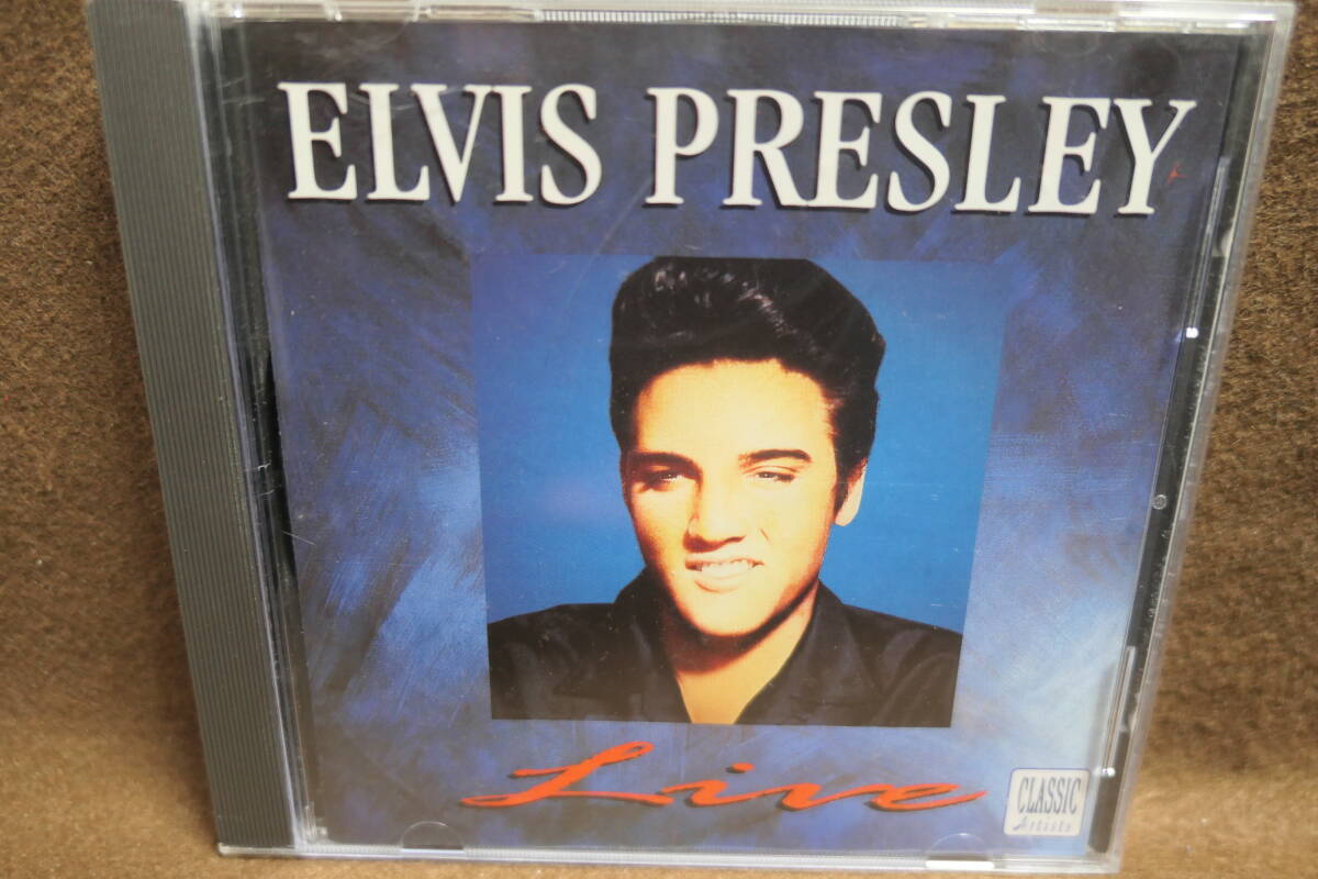 【中古CD】 エルヴィス・プレスリー ELVIS PRESLEY / LIVE / E.E.C. 盤 / 5020214606824 JHD068 ハウンド・ドッグ のっぽのサリー 他拍卖