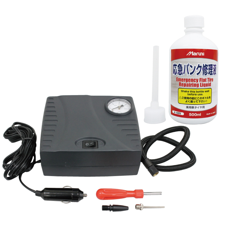 ◆送料\600◆【応急パンク修理キットLP】 軽~小型乗用車対応 / Maruni 27202 A-453拍卖