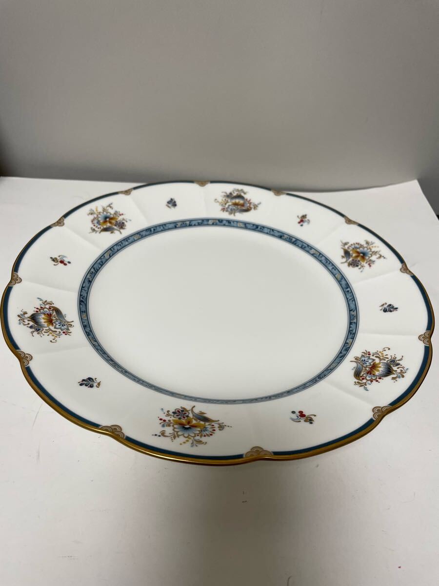 Narumi 花柄 ボーンチャイナ27.5cm 20250429拍卖