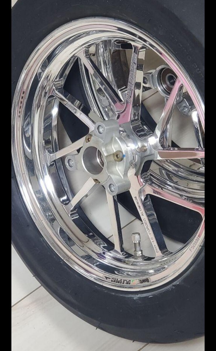 ゲイルスピード12インチ タイプR 希少ポリッシュ モンキー エイプ NSR拍卖