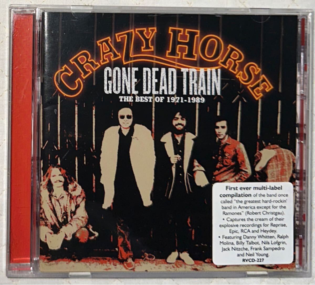 CRAZY HORSE / クレイジー・ホース / GONE DEAD TRAIN THE BEST OF 1971-1989 / Neil Young / ニール・ヤング拍卖
