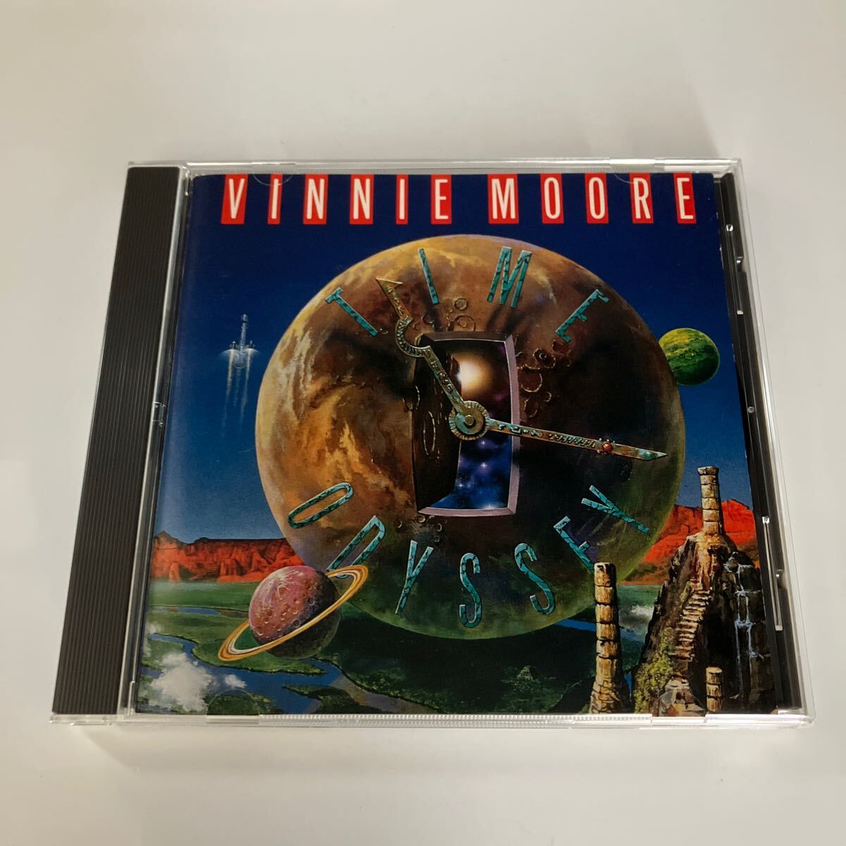 WY3【盤面良好】TIME ODYSSEY/VINNIE MOORE タイムオデッセイ/ヴィニームーア CD SQUAWK 32PD-492拍卖
