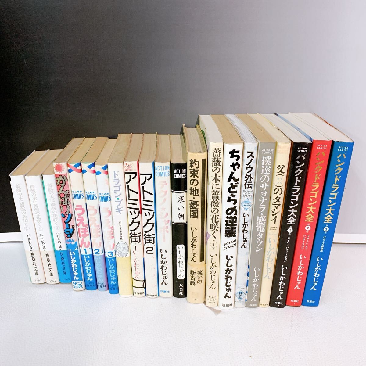 A6-W4/18 いしかわじゅん作品 21冊 アトミック街 うえぽん パンクドラゴン大全 薔薇の木に薔薇の花咲く拍卖