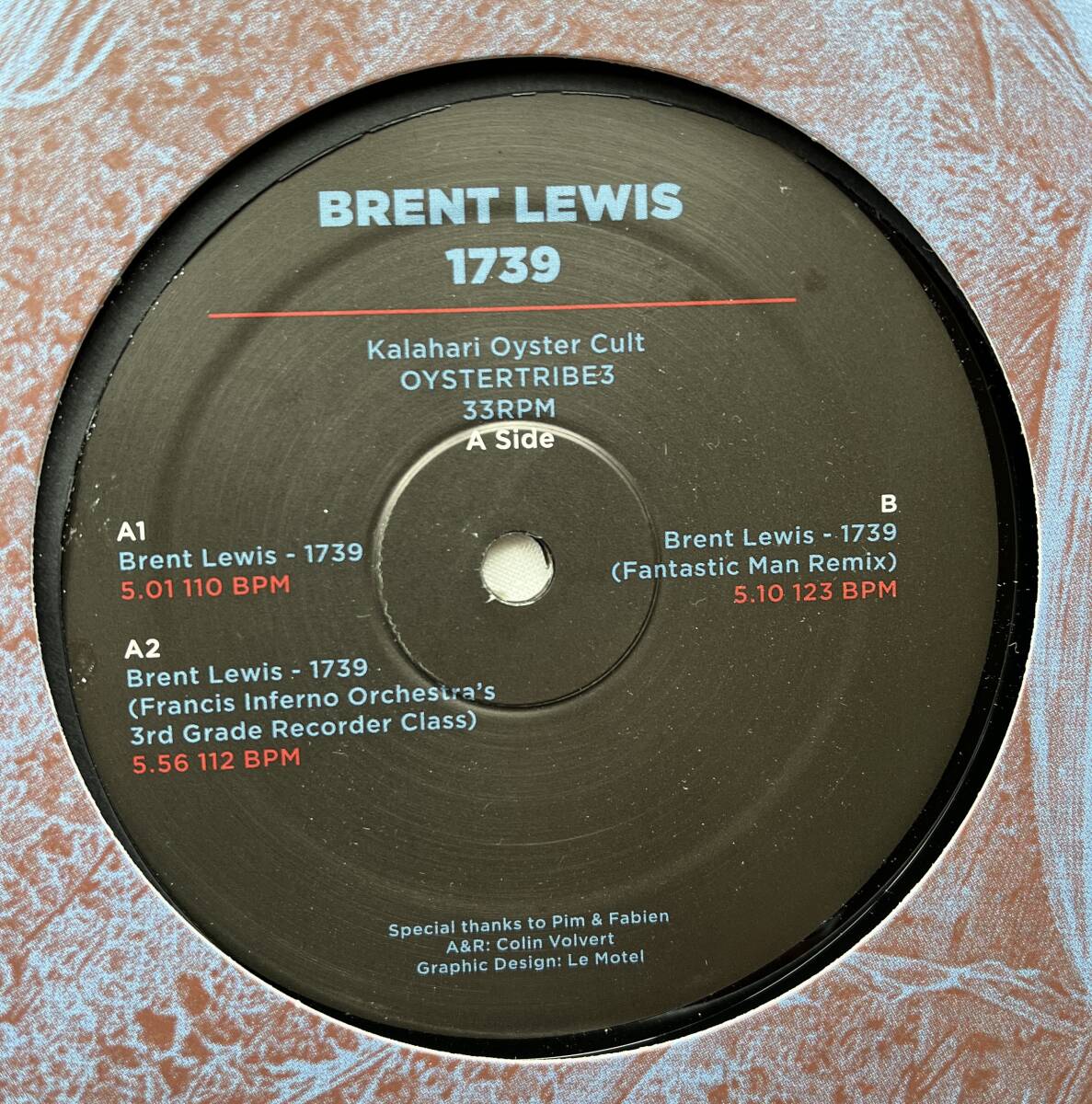 Brent Lewis - 1739 (Francis Inferno Orchestra & Fantastic Man Remixes)拍卖