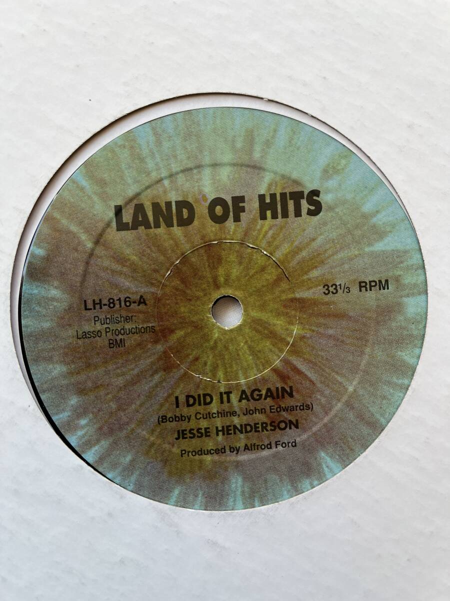 JESSE HENDERSON /I DID IT AGAIN /LAND OF HITS (USA)拍卖