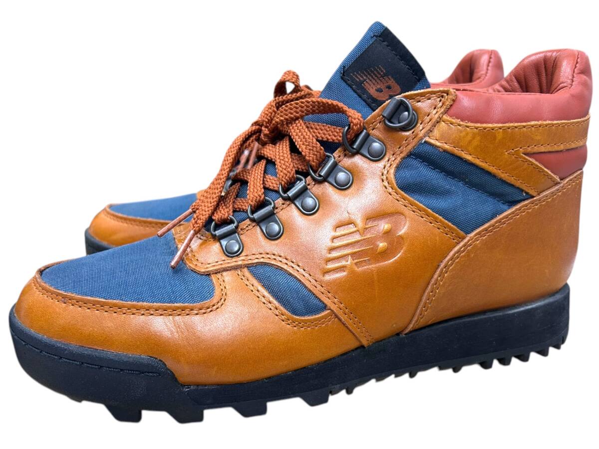 NEW BALANCE (ニューバランス) URAINOG Rainier OG レーニア ハイキングブーツ シューズ 27.5cm US9.5 ブラウン ブルー メンズ/027拍卖