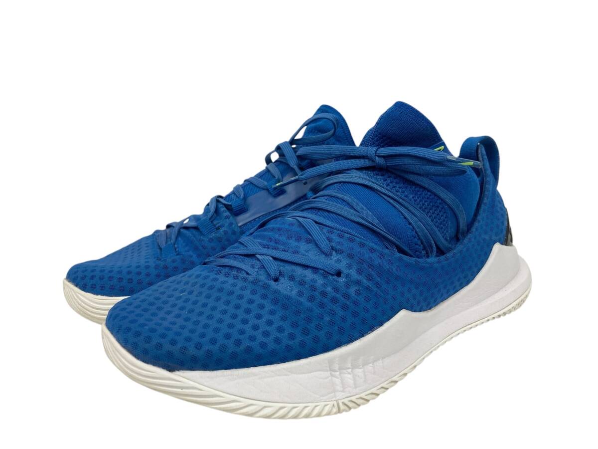 UNDER ARMOUR (アンダーアーマー) Curry 5 Moroccan Blue カリー5 バスケットシューズ スニーカー 3020657-401 27.5cm US9.5 ブルー/028拍卖