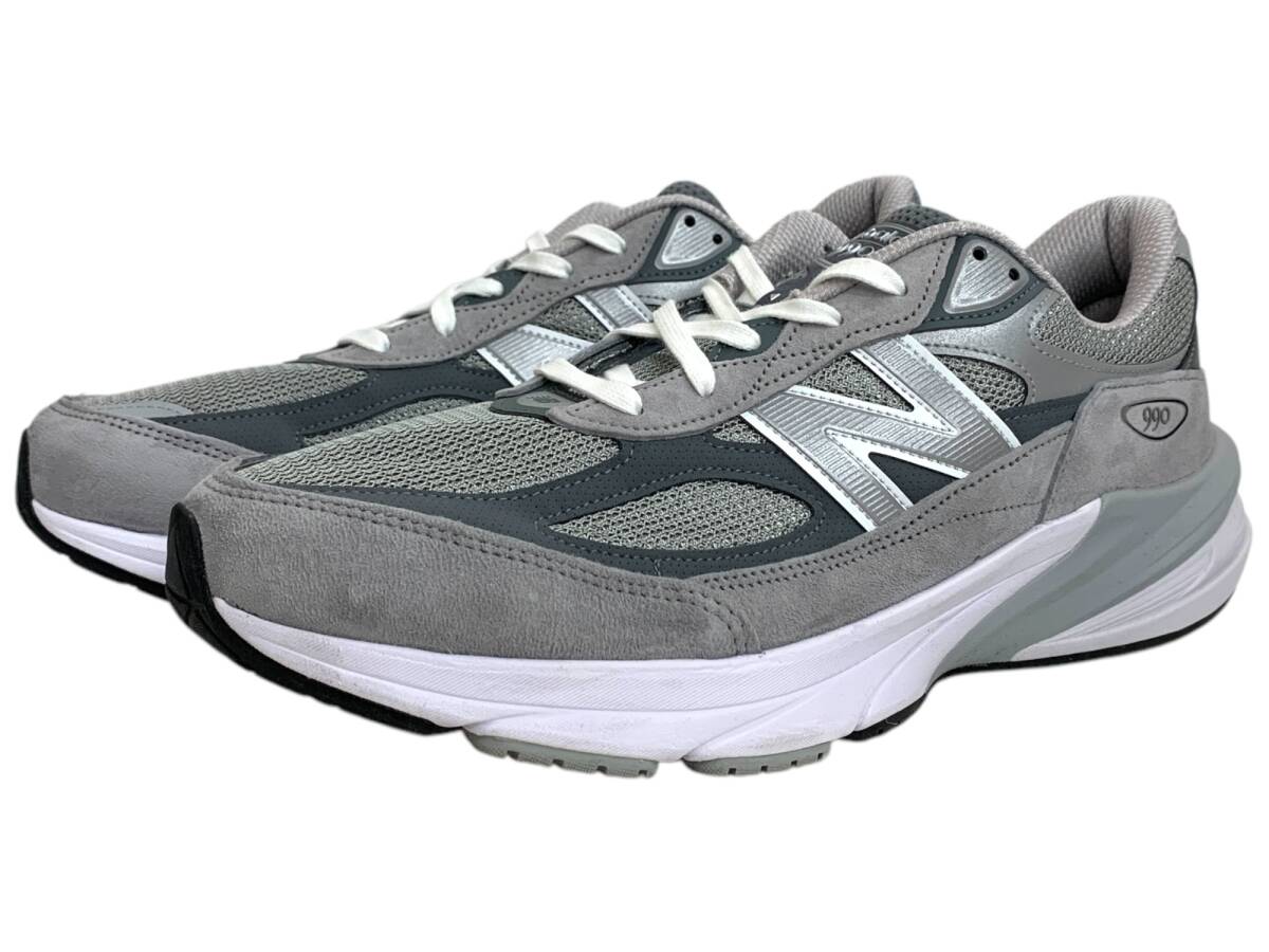 NEW BALANCE (ニューバランス) 990v6 ローカットスニーカー USA製 M990GL6 30cm US12 グレー メンズ/004拍卖