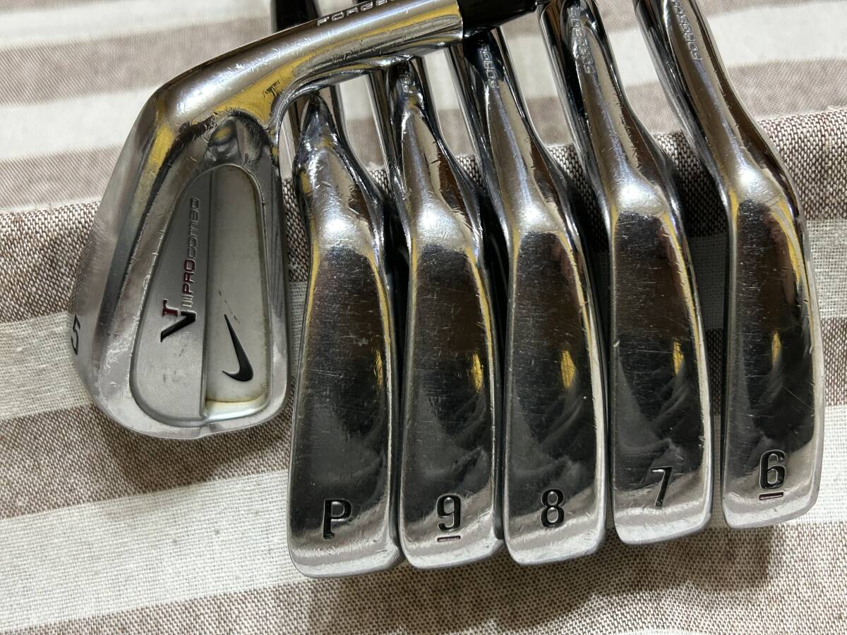 ★ナイキ Vr PROCOMBOアイアン 5~P 6本 N.S.PRO950GHスチールシャフト S装着! 日本仕様 中古品★拍卖