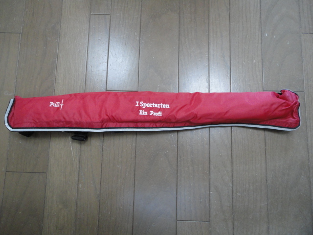 I sportarten Ein Piofi ダッシュ 島採用モデル!ライフジャケット手動ベルトレッド 送料全国600円拍卖