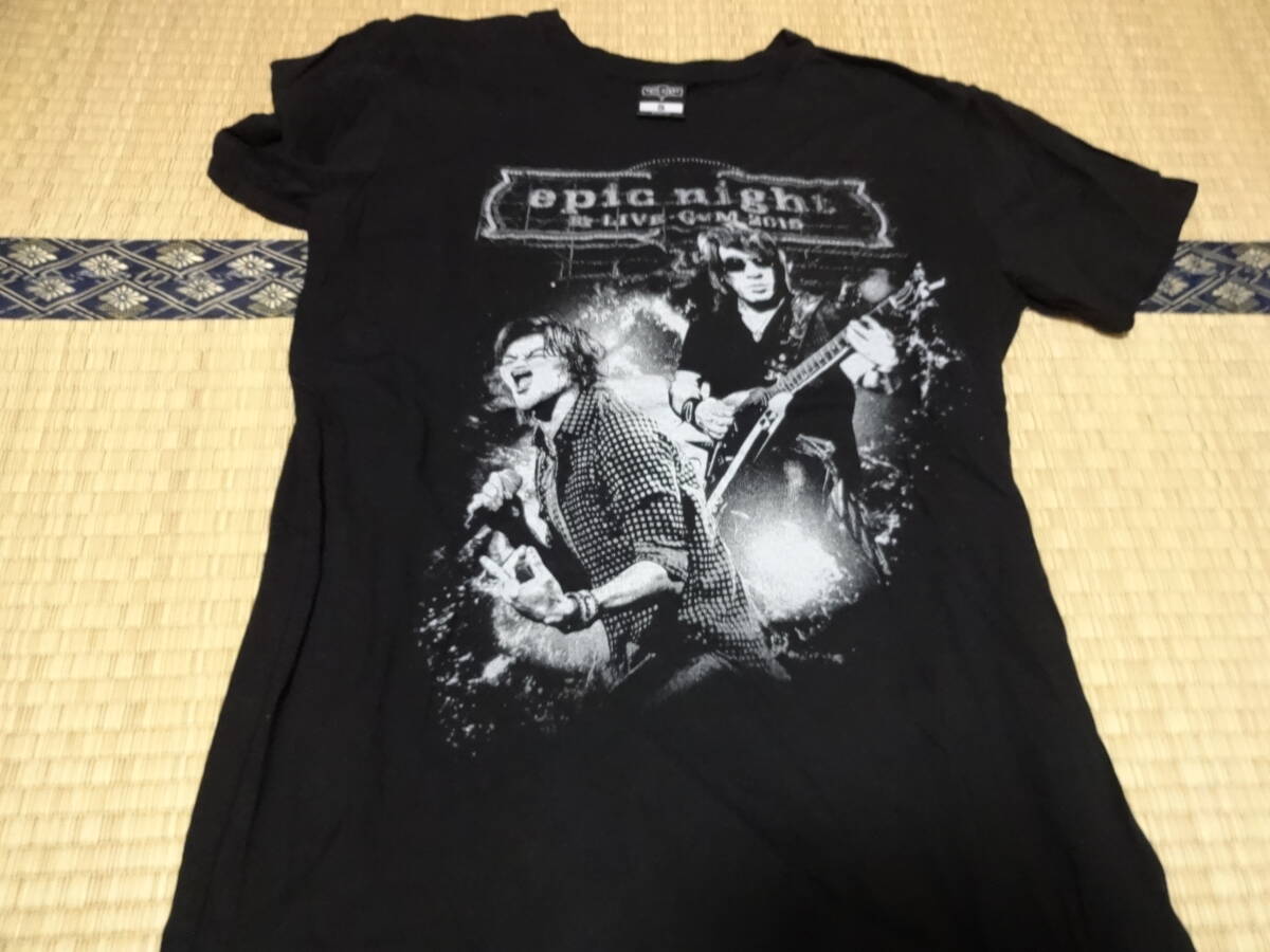 B'z 2015 epic night 追加公演 限定 Tシャツ拍卖
