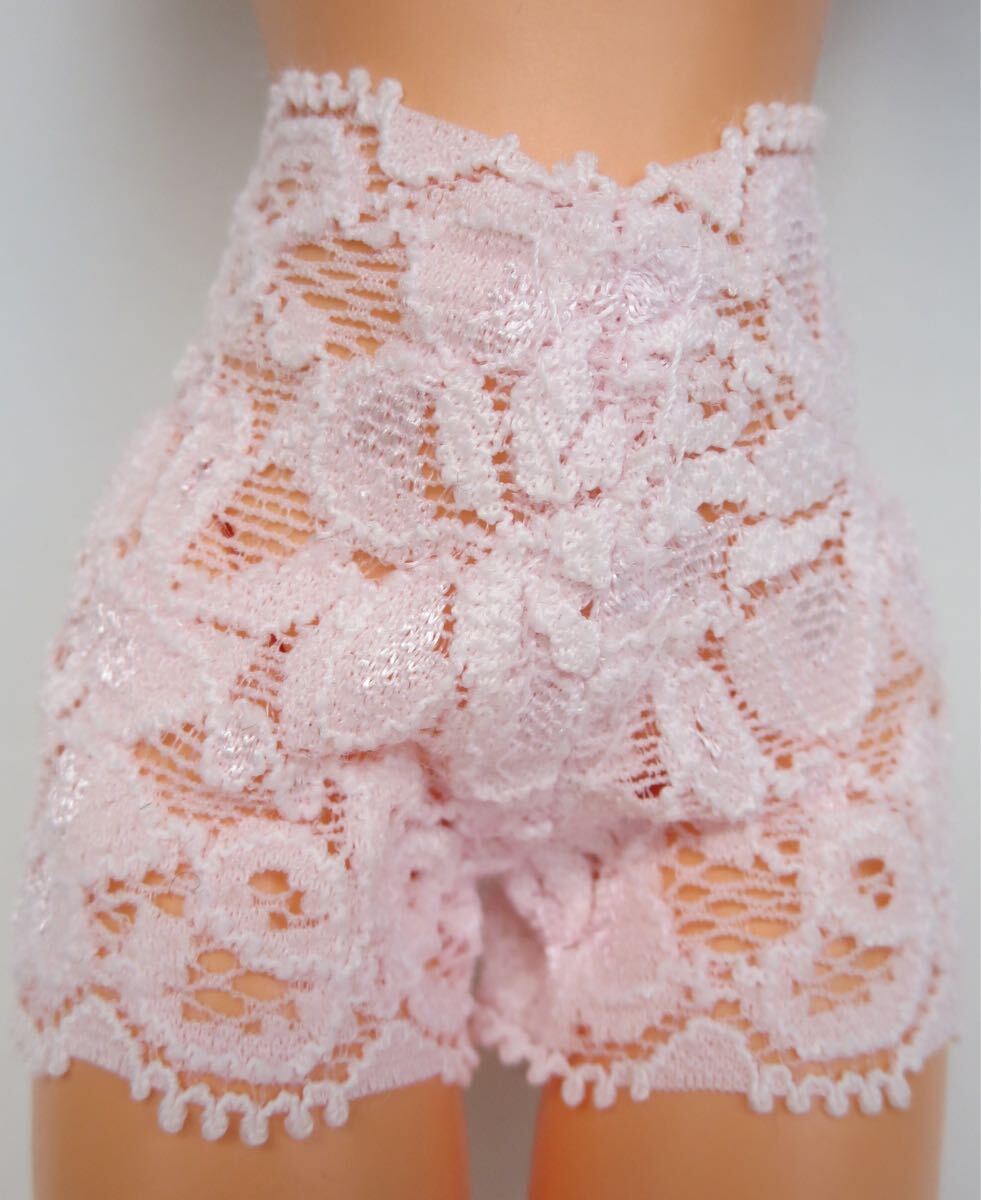 ●ハンドメイド●タミーちゃんサイズ レース下着*ショーツ 薄いピンク拍卖