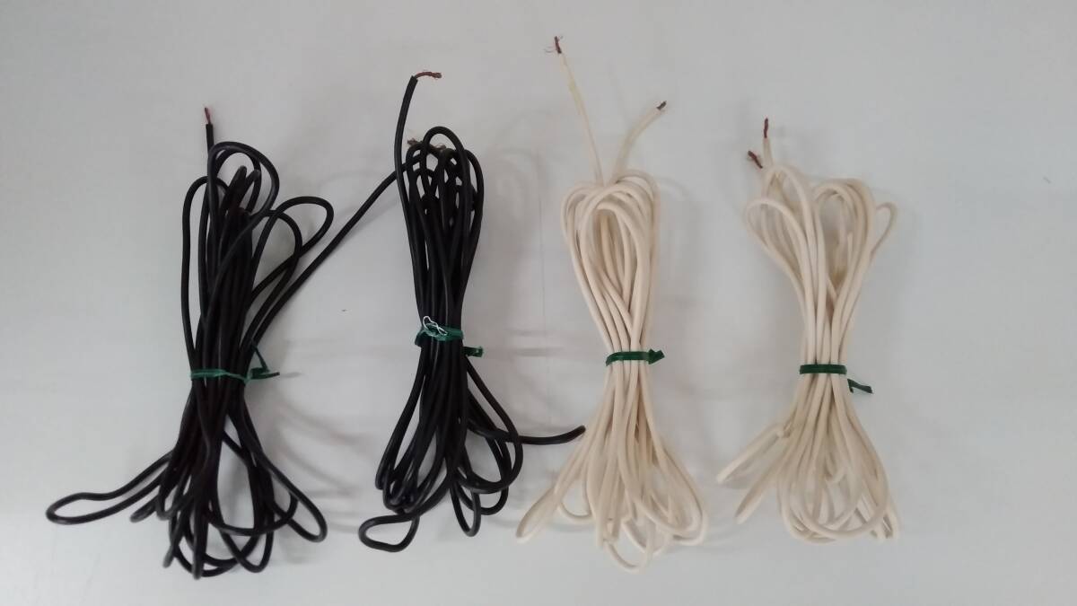 【TN-1933】中古品/詳細不明品/ビニール被覆 銅線 4本セット/絶縁銅線/電材/配電用品/通電動作未確認【HK】拍卖