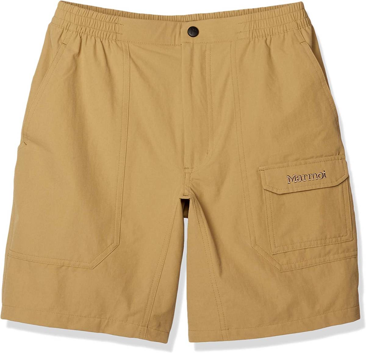 【KCM】Z-iro1-267-M★展示品★【Marmot/マーモット】メンズ RIM HALF PANT ハーフパンツ 撥水 TOMPJD87 ベージュ サイズM拍卖