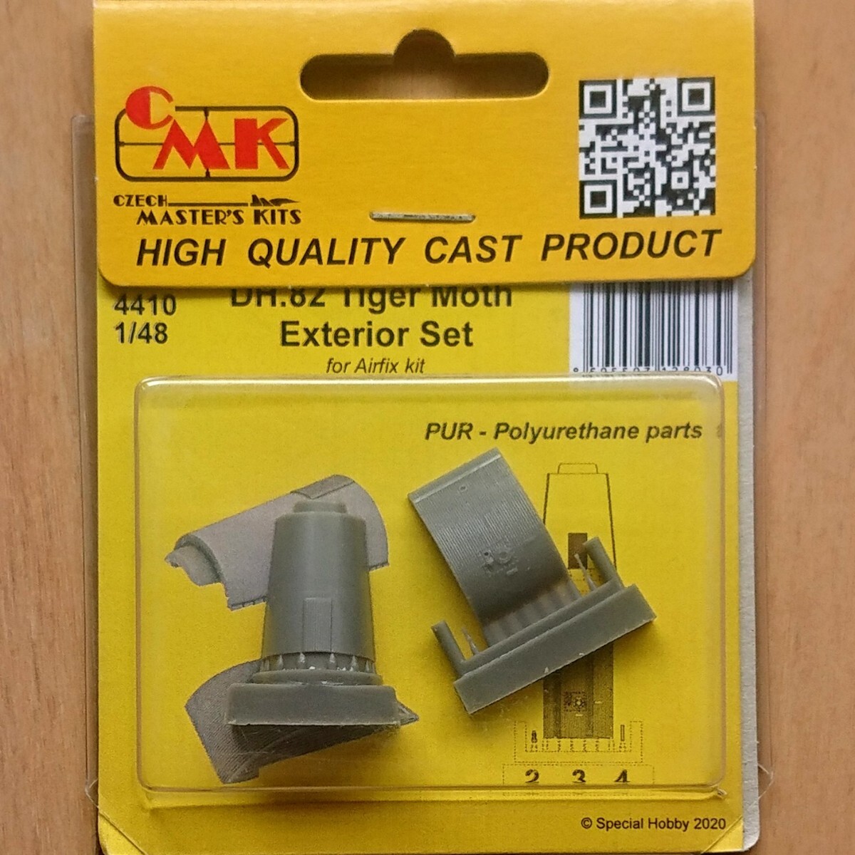 【新品、未組立】CMK 4410 1/48 DH.82 Tiger Moth タイガー・モス Exterior Set 外装セット エアフィックス用拍卖