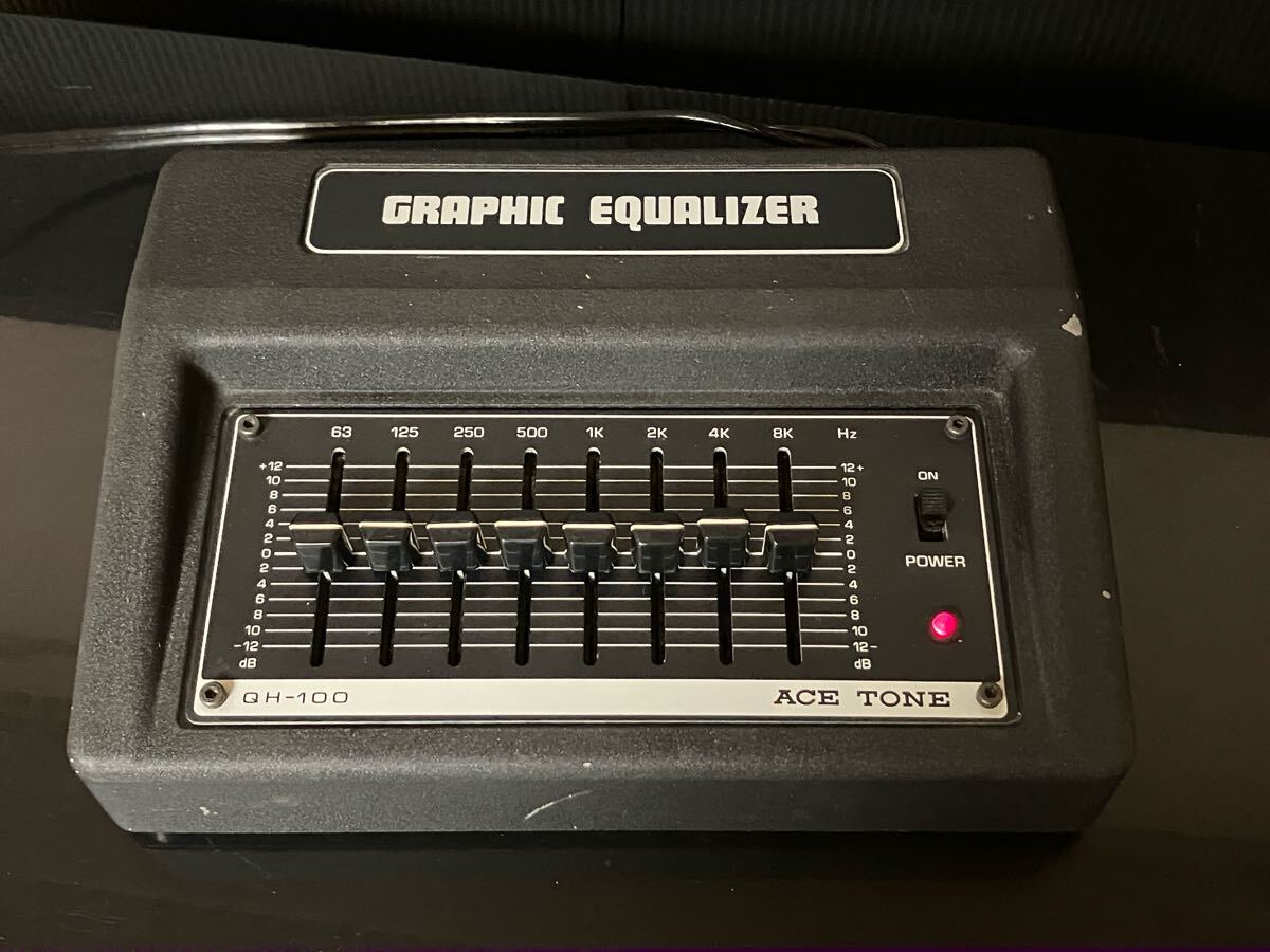 【即決・送料込み】ACE TONE QH-100 グラフィックイコライザー拍卖