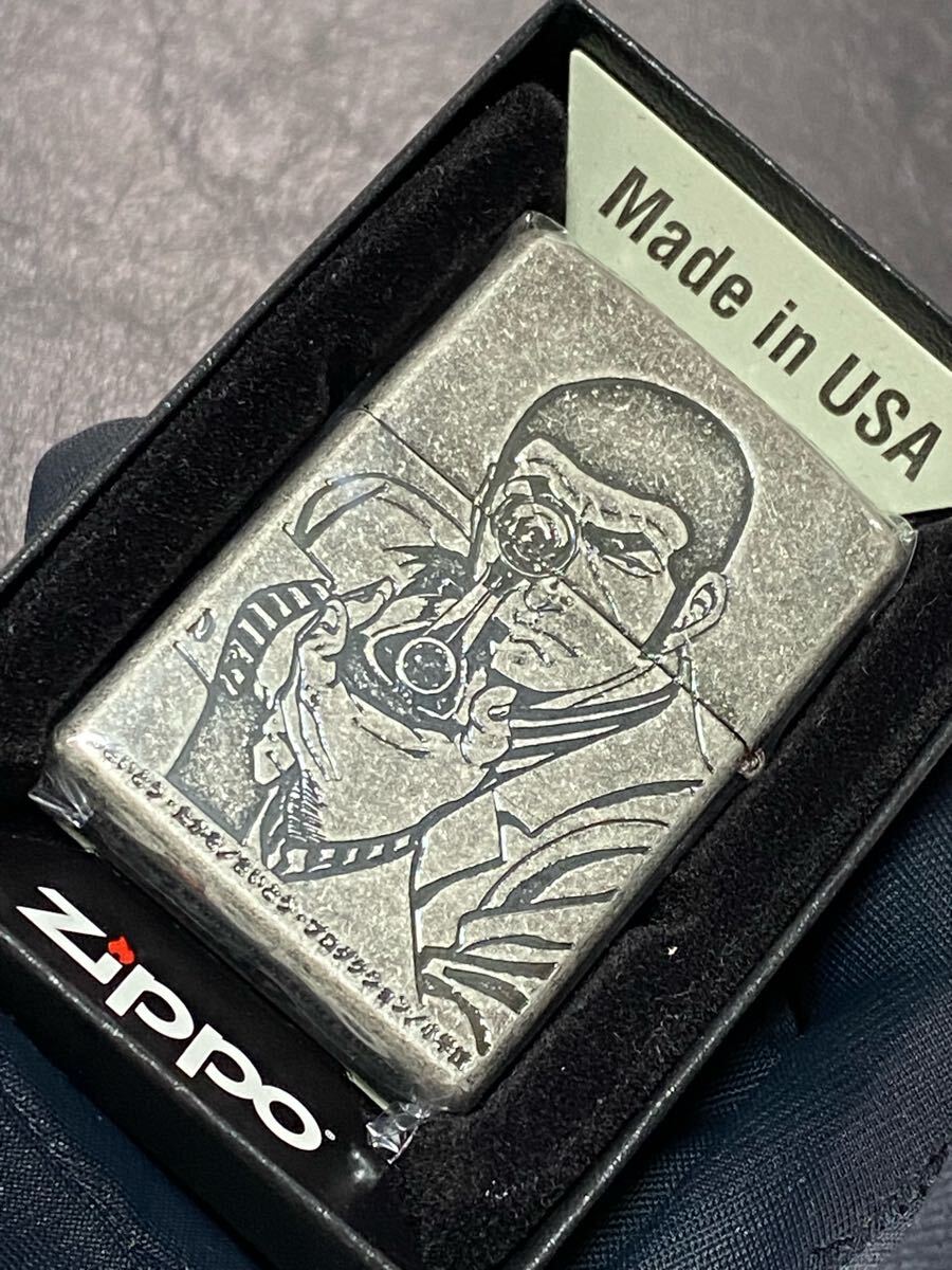 zippo ゴルゴ13 55周年記念 限定55個 両面デザイン 希少モデル 2023年製スナイパーライフル シリアルナンバー NO.008 ケース 保証書付き拍卖