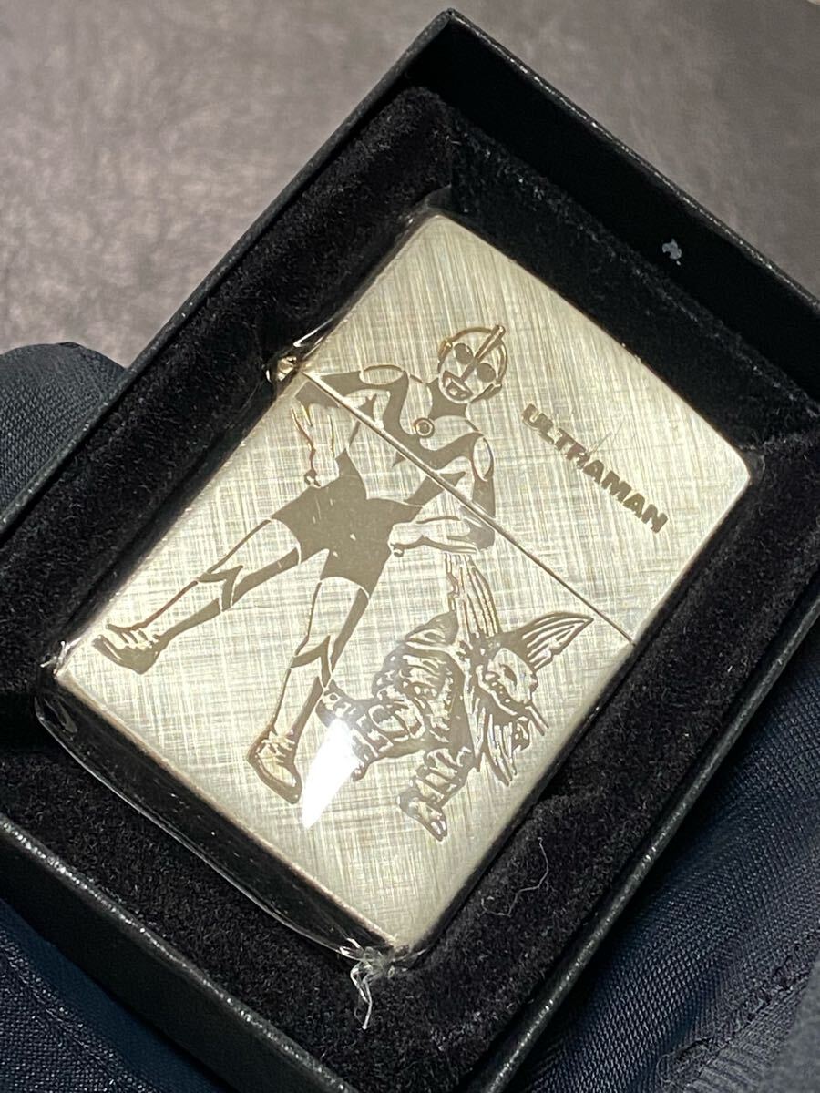zippo ULTRAMAN 30th ANNIVERSARY 限定品 4面デザイン 特殊加工 1995年製 ウルトラマン シリアルナンバー NO.0245 ケース 保証書付き拍卖