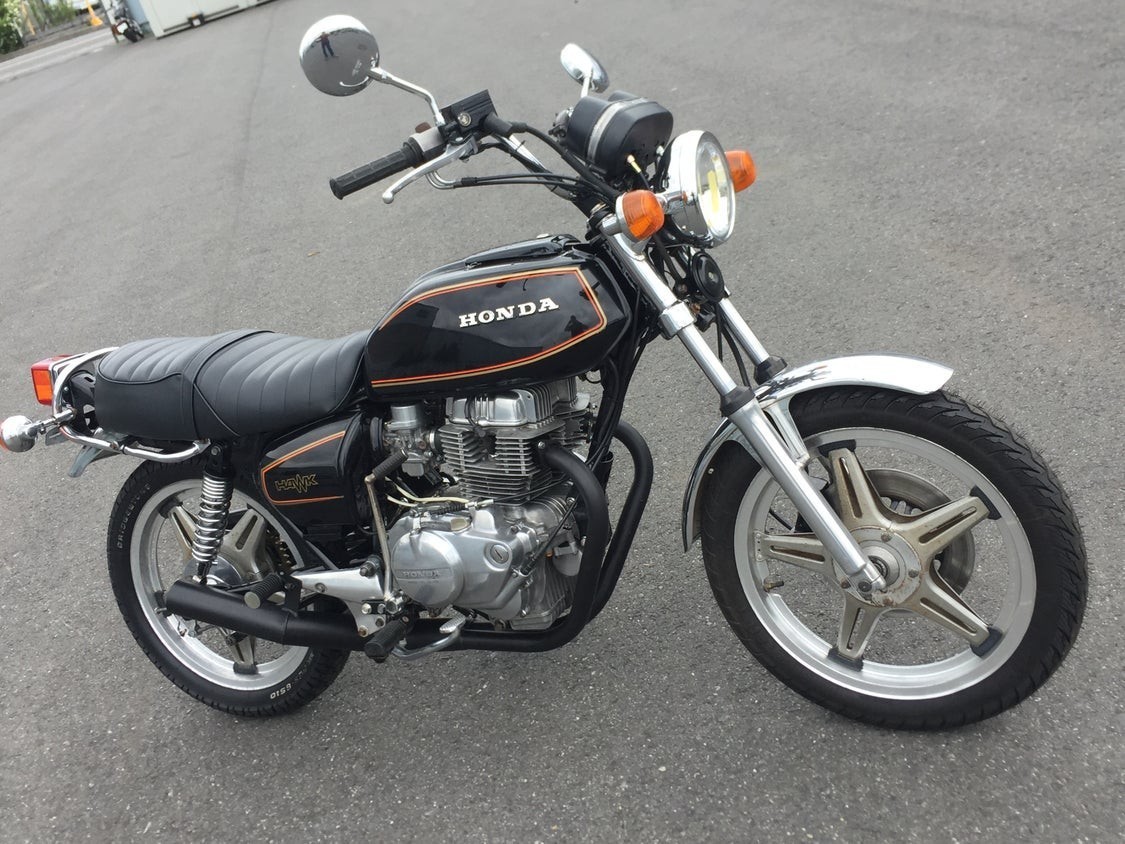 CB250T CB400T ショート管 ブラック マフラー 新品 ホーク バブ 国内生産拍卖