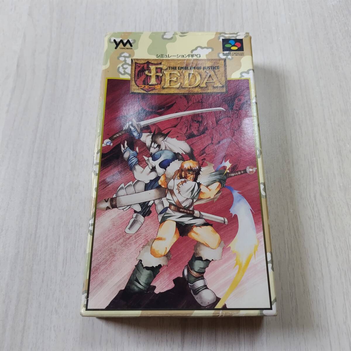 ☆SFC フェーダ エンブレムオブジャスティス  箱付き  何本でも同梱可☆拍卖
