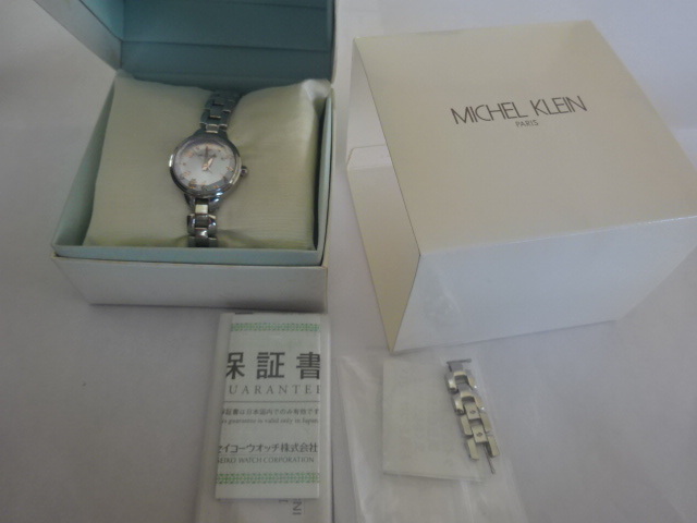 MICHEL KLEIN PARIS ミッシェルクラウン レディース 腕時計 AJCK080拍卖