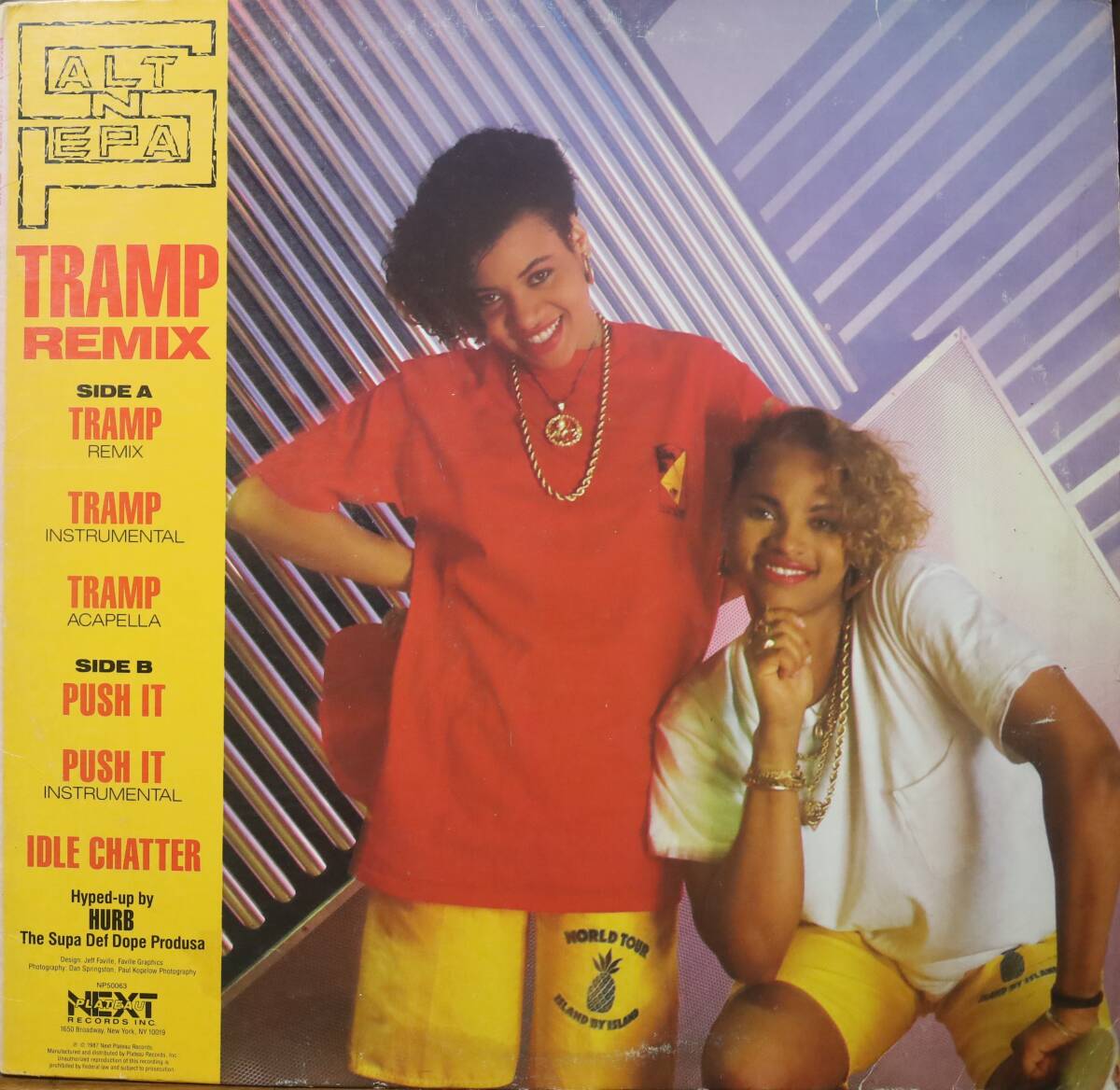 【廃盤12inch】SALT-N-PEPA / TRAMP REMIX拍卖