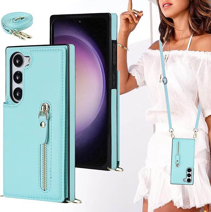 Galaxy S23 ケース ショルダー ストラップ 背面 フリップ 手帳型 カード クロスボディ SC-51D SCG19 サムスン S23 galaxy ケース 拍卖