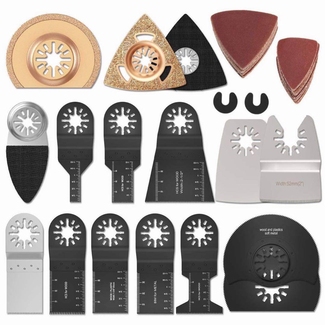 66点セット ブレード カットソー マルチツール用 替刃 マルチツール用ブレード拍卖