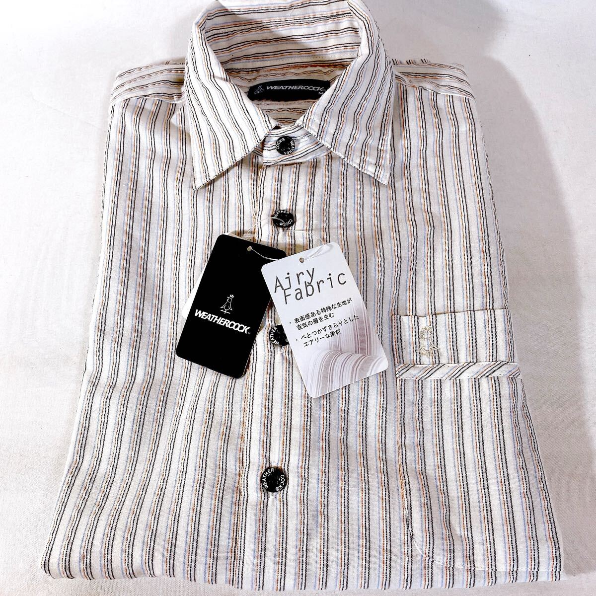 【未使用品】WEATHERCOCK メンズシャツ 半袖シャツ Mサイズ 拍卖