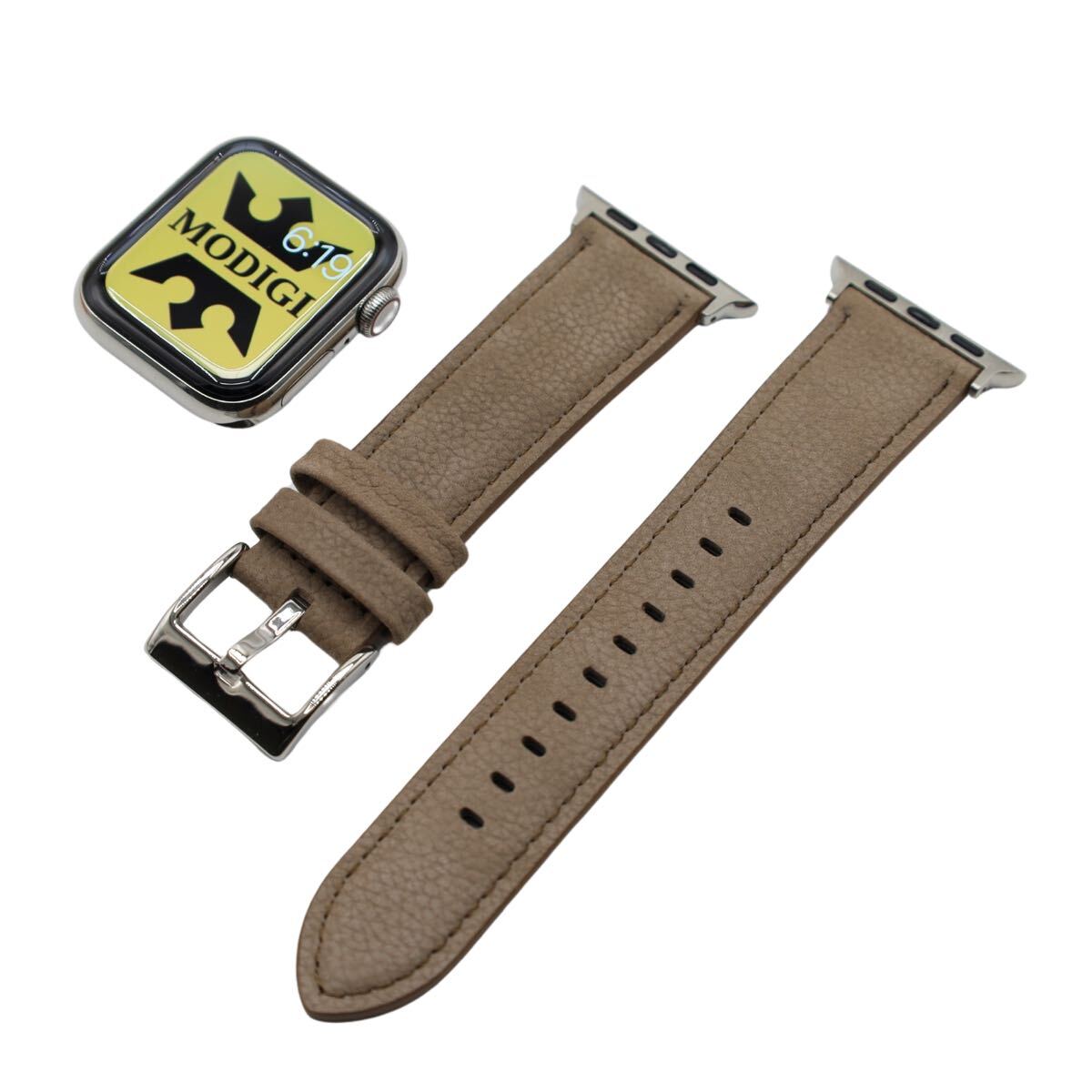 Apple Watch アップルウォッチ ベルト バンド 44 45 40 49 MODIGI アップルウォッチ レザーバンド 本革ベルト バンド ベルト 交換拍卖