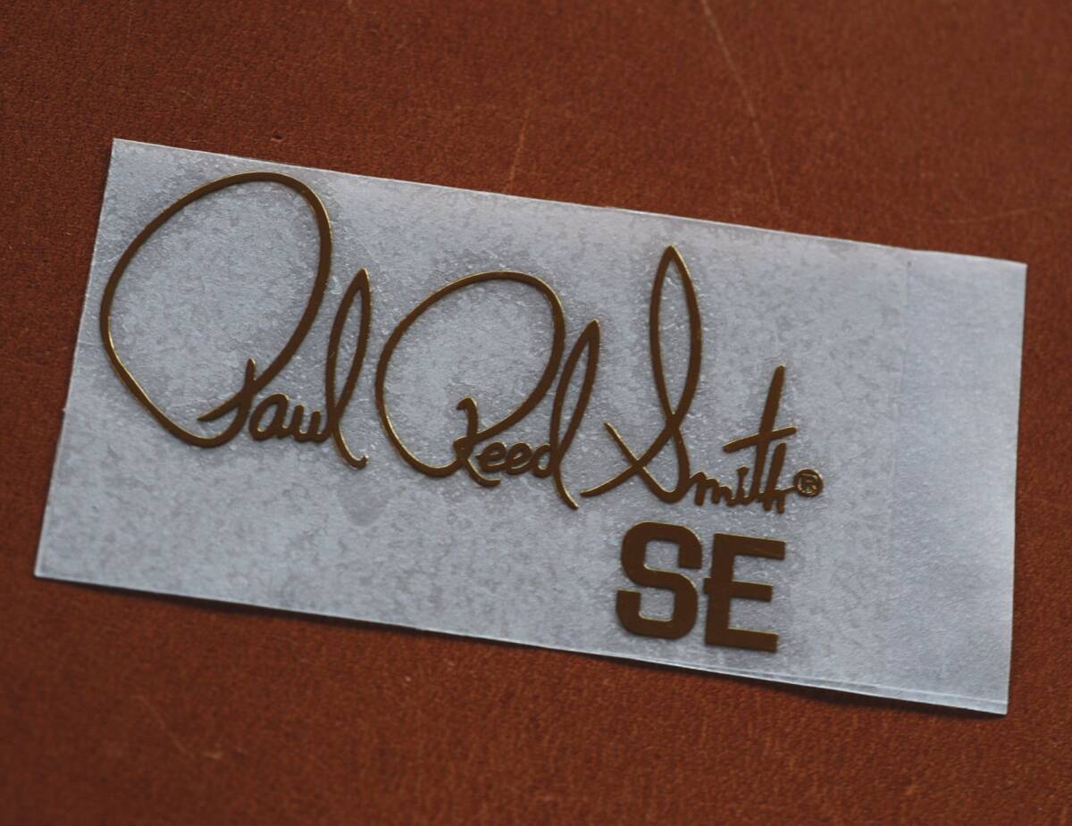 ★ PRS SE Customタイプ ゴールドメタル Paul Reed Smith ロゴ ★拍卖
