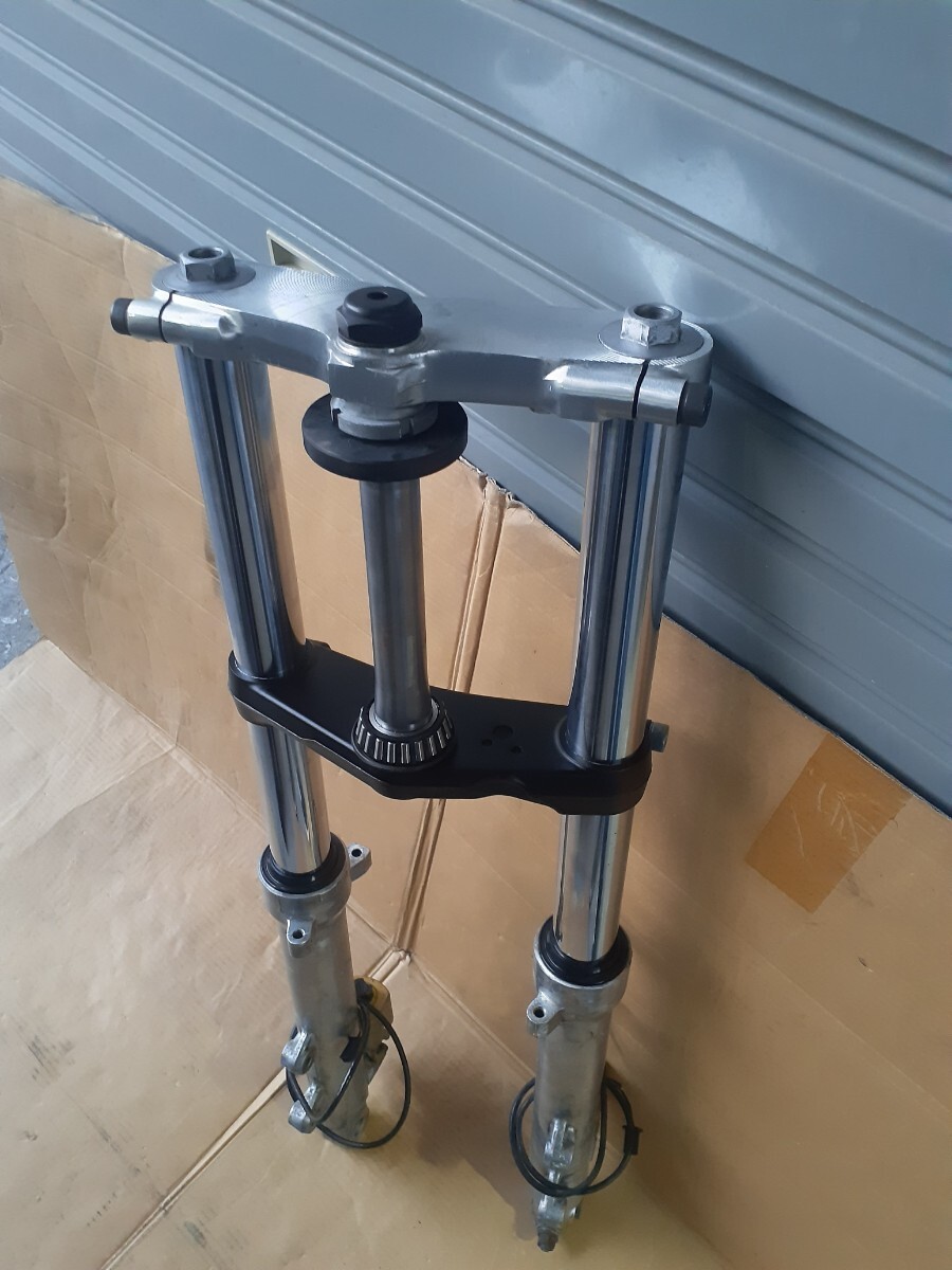 88' GSX-R 1100 フロントフォーク GSX-R750上下ブラケット付き ステム 刀 カタナ GS1000 GSX1100拍卖