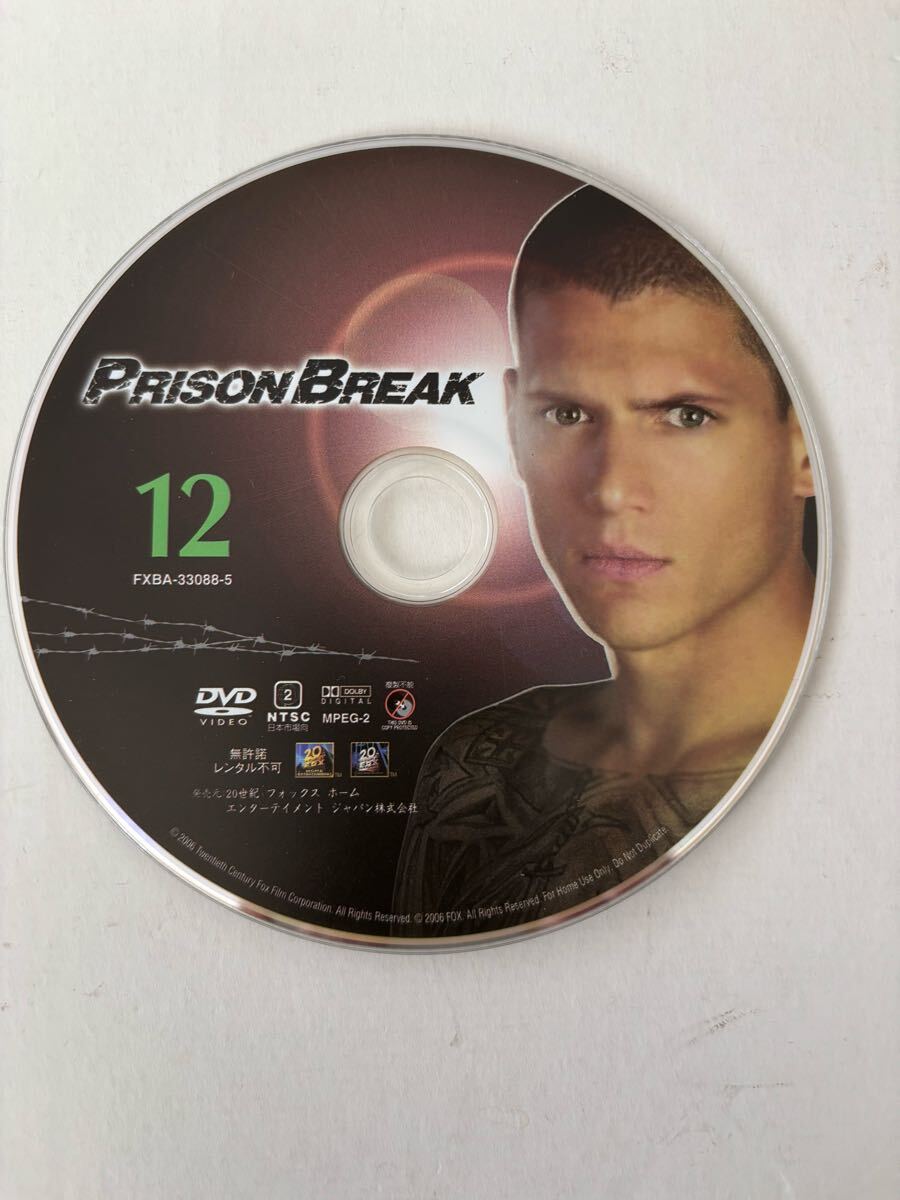 プリズンブレイク シーズン1 12巻 セル版 PRISON BREAK SEASON 1 DVD 拍卖